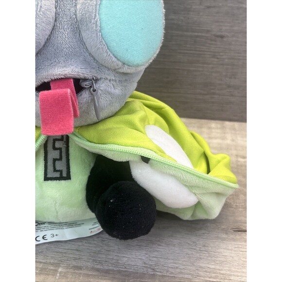 Invader Zim Gir Zipper Mouth Plush Toy 9 Inch Nickelodeon - Picture 10 of 16
